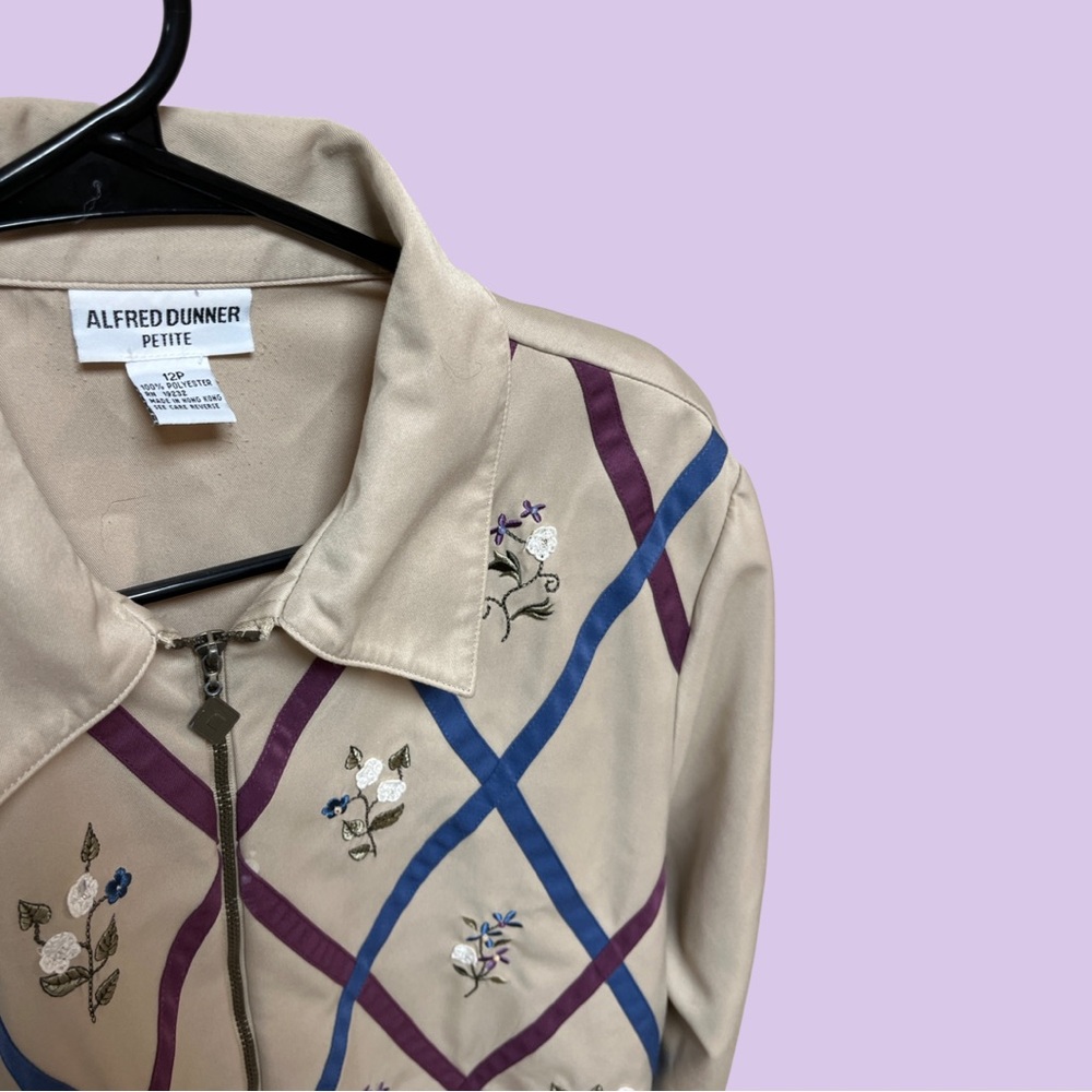 Vintage Jogger Jacket (ribbon and beading details!)